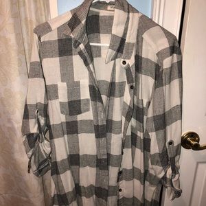 Plaid Boyfriend Fit Flannel